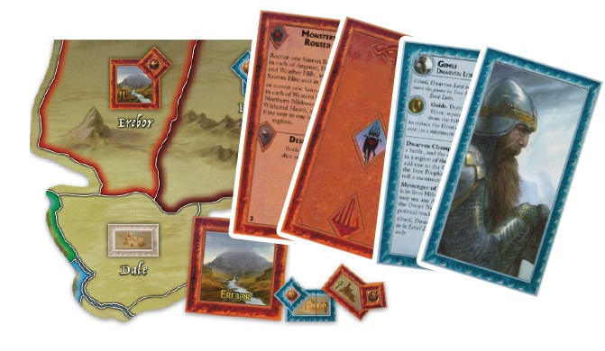 War of the Ring : Second Edition - The Fate of Erebor Mini Expansion